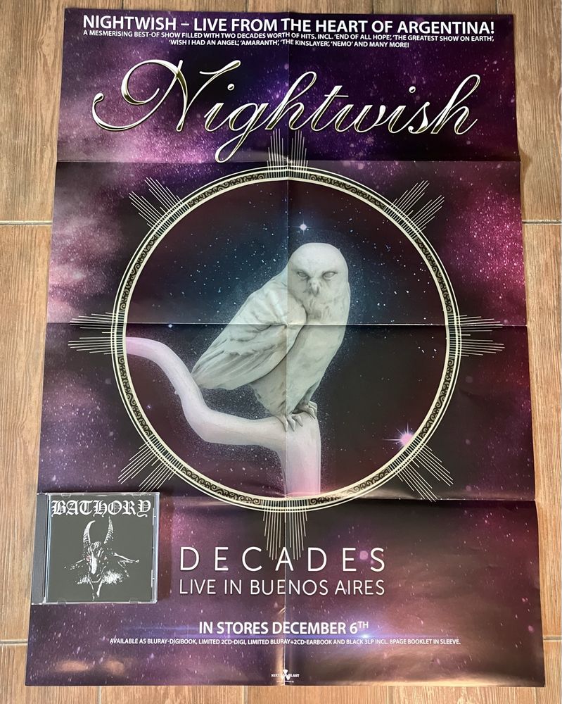 Poster Nightwish - Decades Live in Buenos… - Original Nuclear Blast