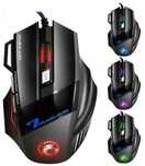 Mysz gamingowa IMICE X7 2400 DPI 7-klawiszowa przewodowa do gier LED