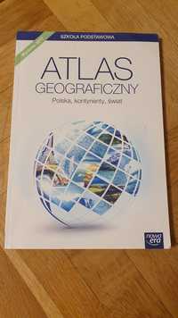 Atlas geograficzny Polska, kontynenty świat, szkoła podstawowa