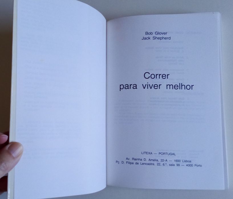 Correr para Viver Melhor de Bob Glover e Jack Shepherd