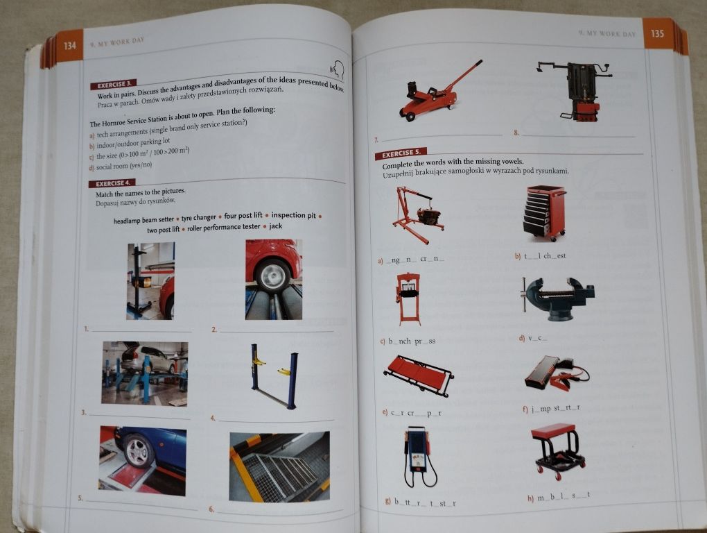 Język angielski technik mechanik