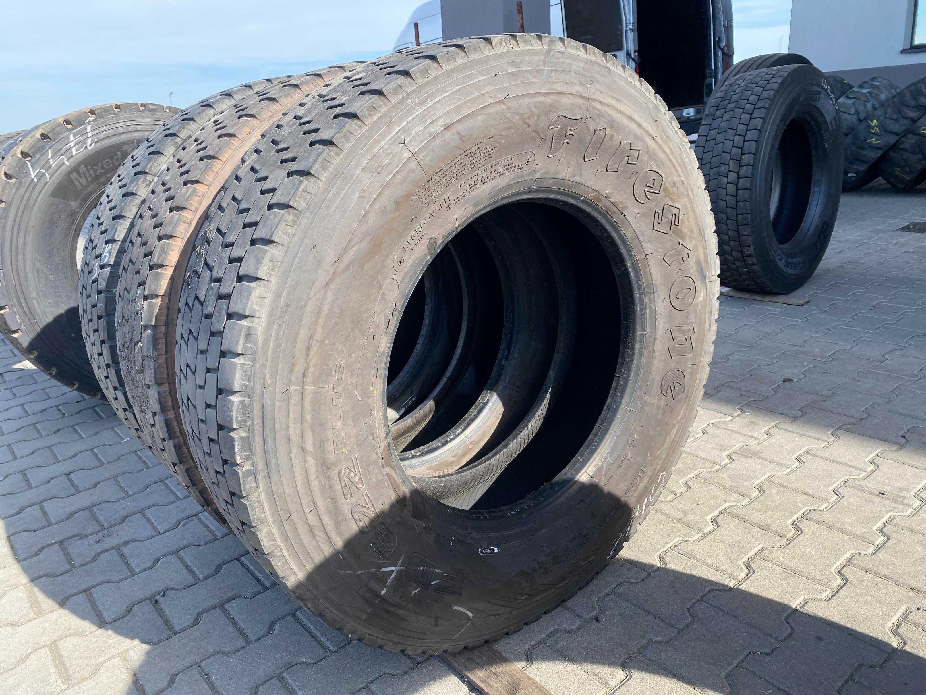 Opony 315/80R22.5 FIRESTONE FD622 PLUS Napędowe 7-9mm