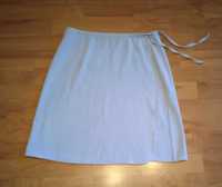 Elegancka bladoniebieska spódnica zakładana NEXT "12" = EUR "40"