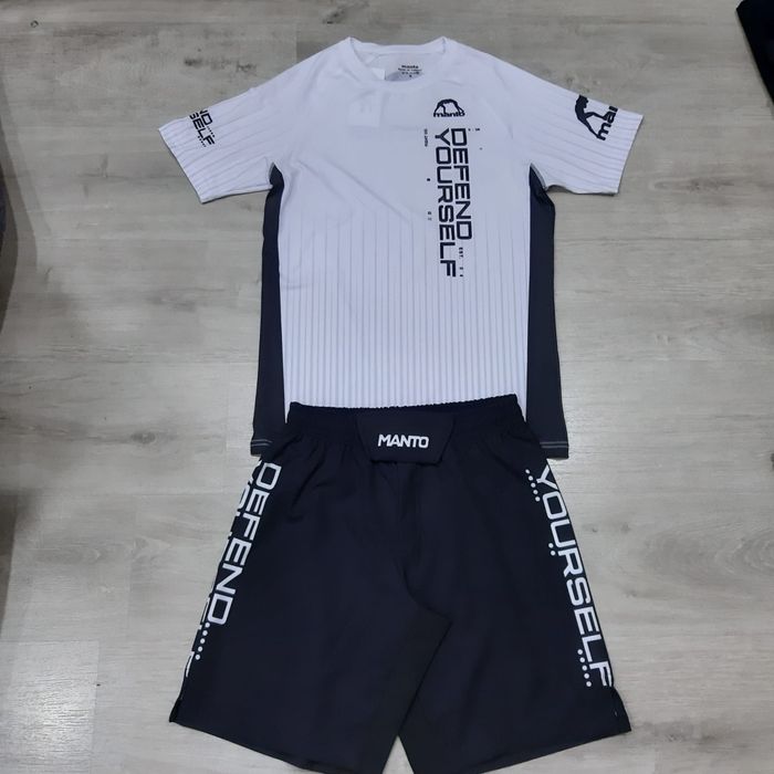 Комплект компресійний для єдиноборств, рашгард Manto футболка і шорти