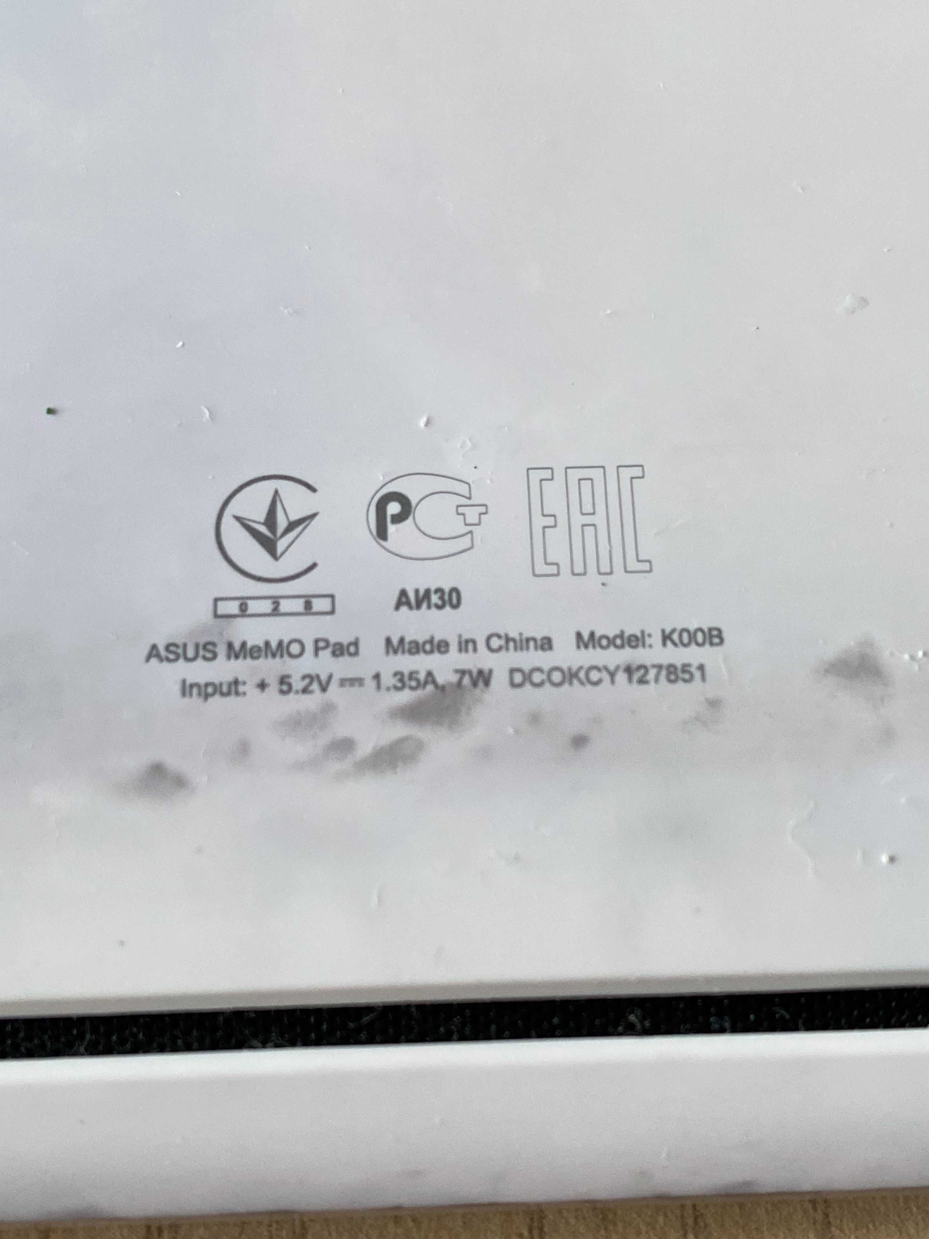 Планшет Asus MeMO Pad HD 7 ME173X 16GB (K00B) White