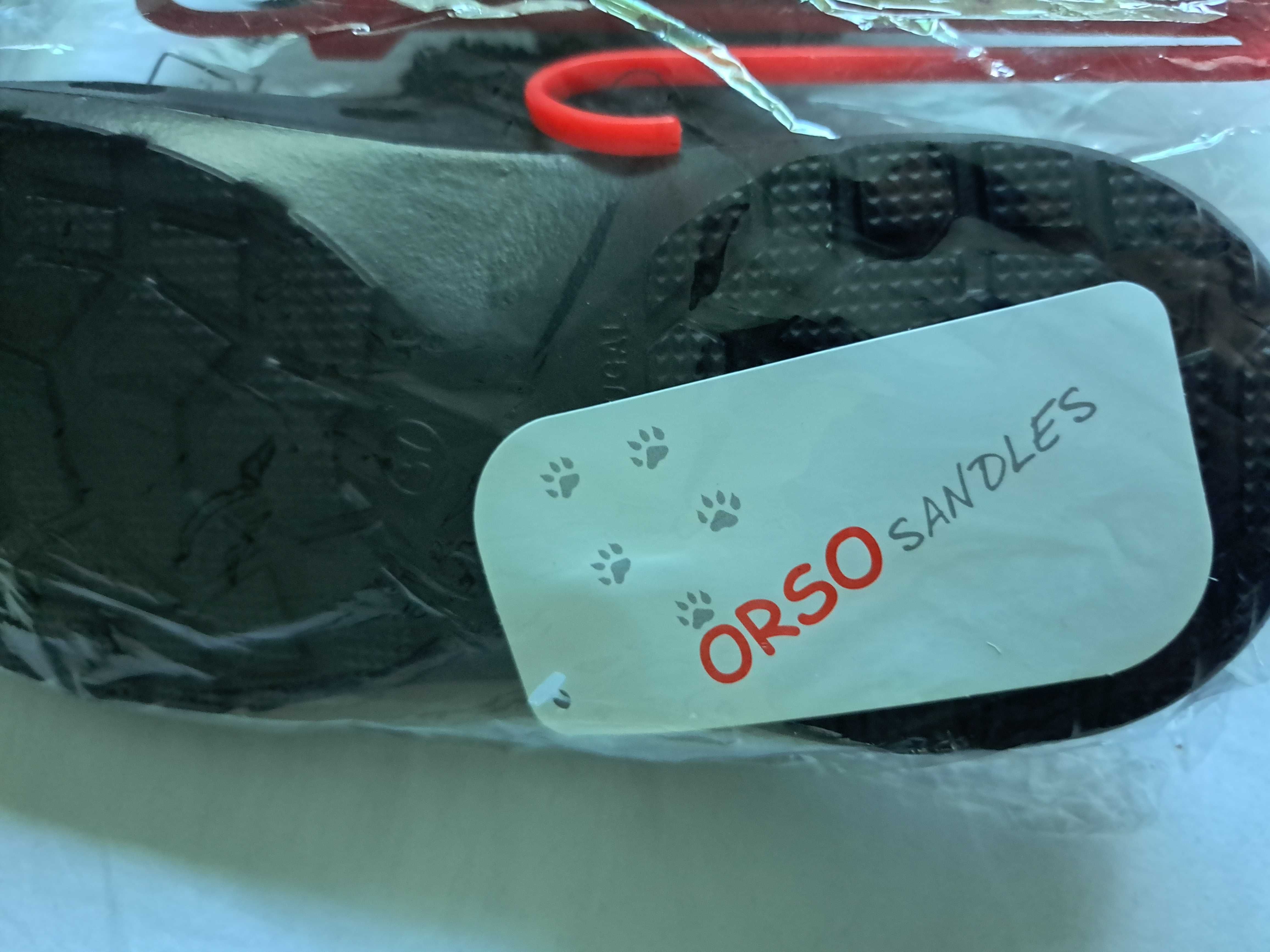 Crocs - Sandálias 100% eva - da Orsosandles - Novas! - Tam. 37 - Preto
