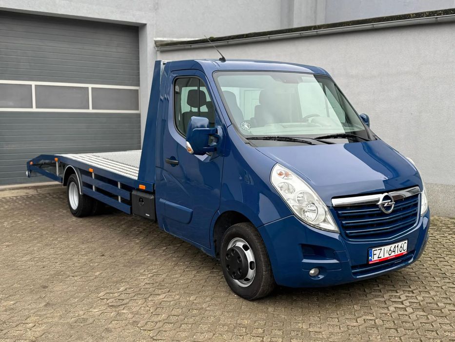 Opel Movano  autolaweta, 2014 r, 163 KM, koła bliźniacze, ZAREJESTROWANY !
