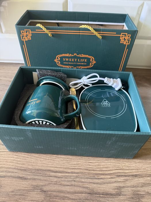 Kubek z podgrzewaczem