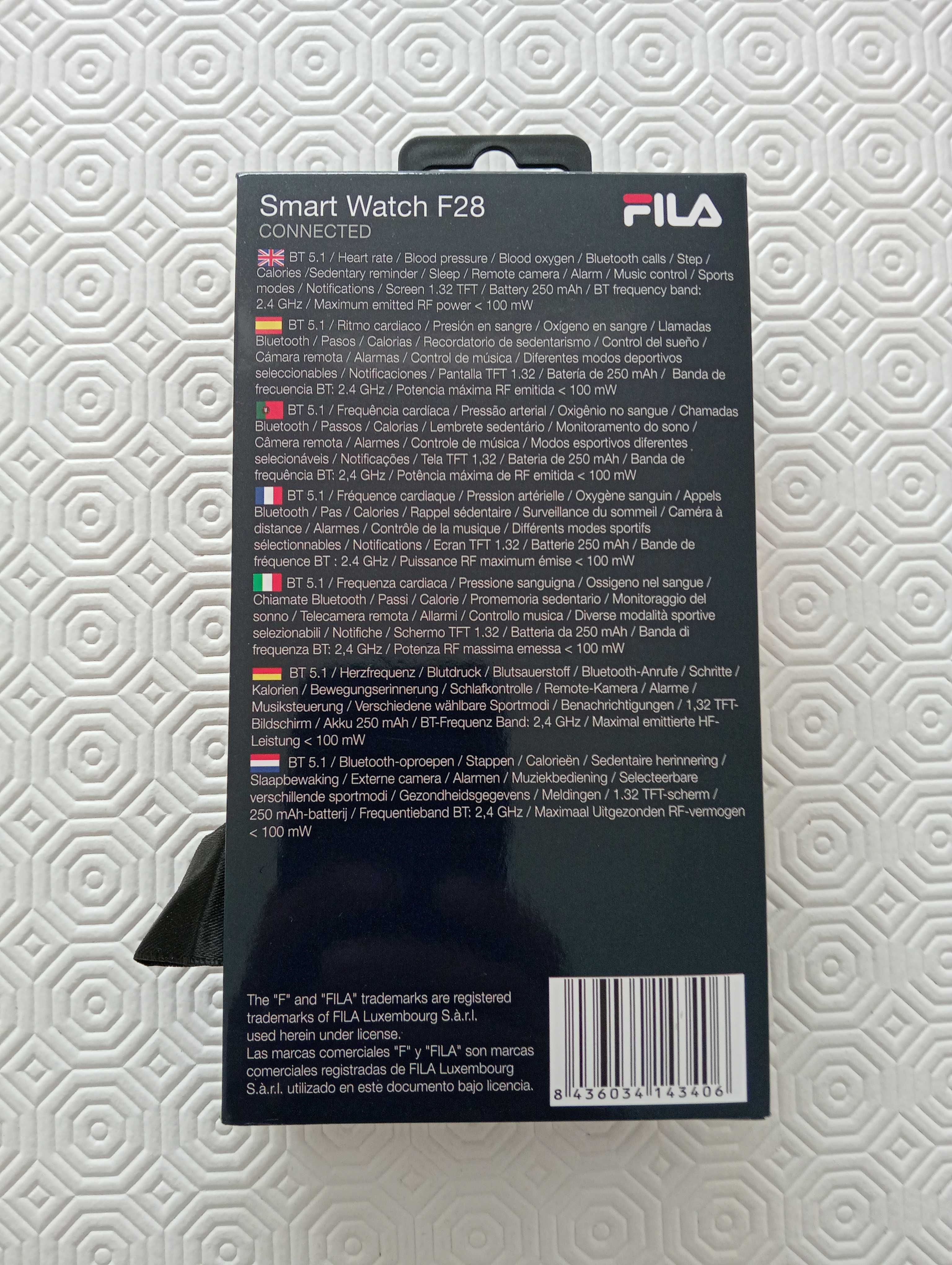 Smartwatch FILA F28