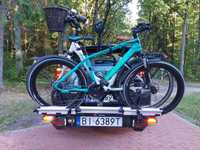 Bagażnik rowerowy MFT BackPower 4 rowery wraz z bazą do boxu na hak
