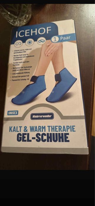 Zestaw rękawice i buty żelowe chłodząco/grzejace. Nowe