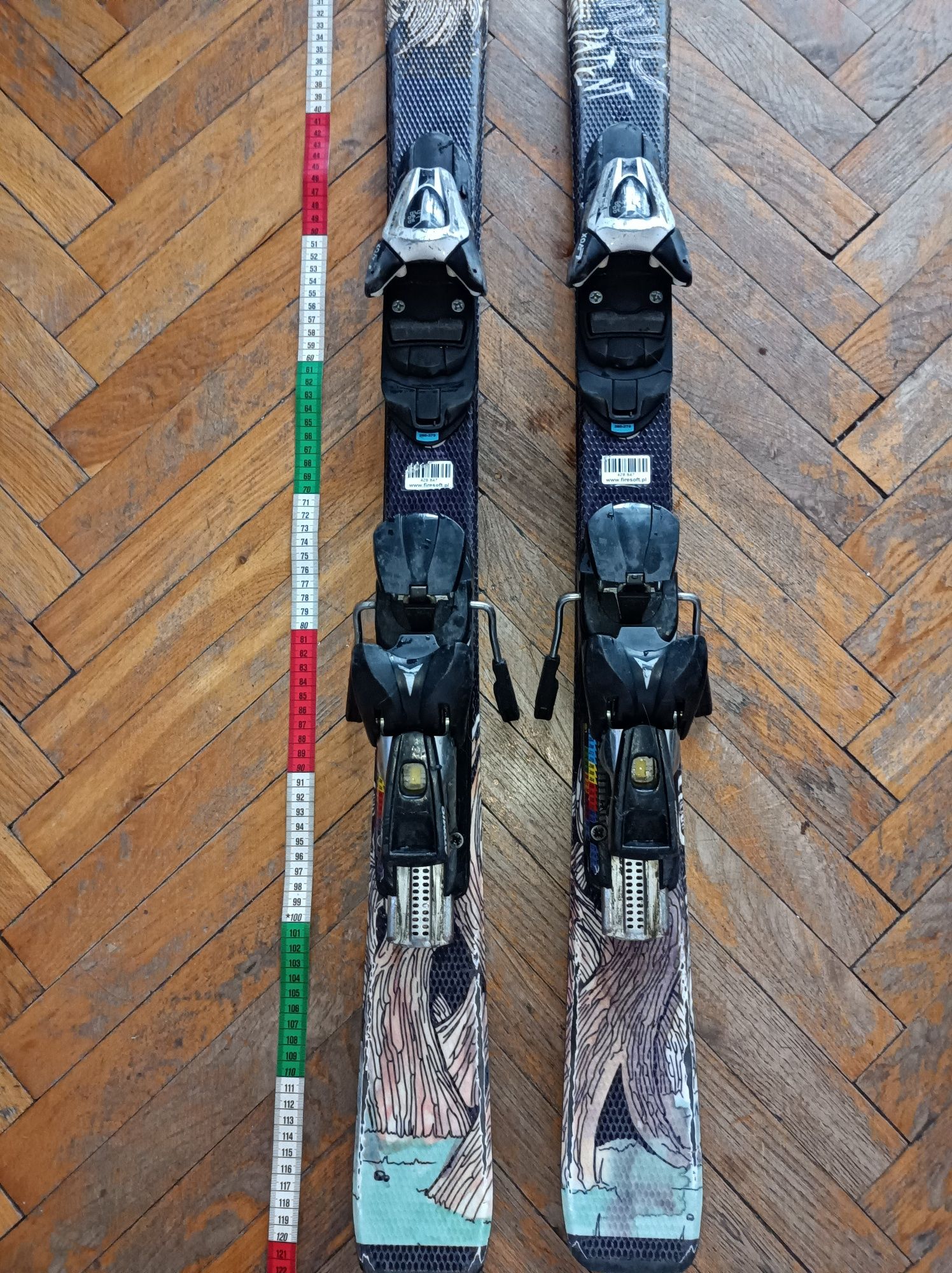 Narty 120cm używane