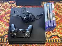 PlayStation 4 Slim 500GB (System 12.52) – czarna, DualShock 4