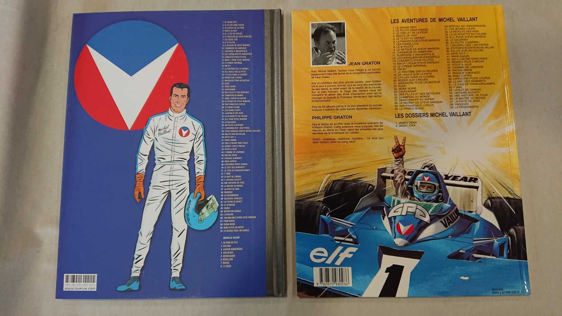 Michel Vaillant - 11 Livros (7 não editados em PT)