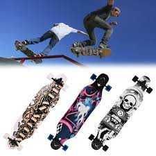 longboard skate deskorolka rekin napisy