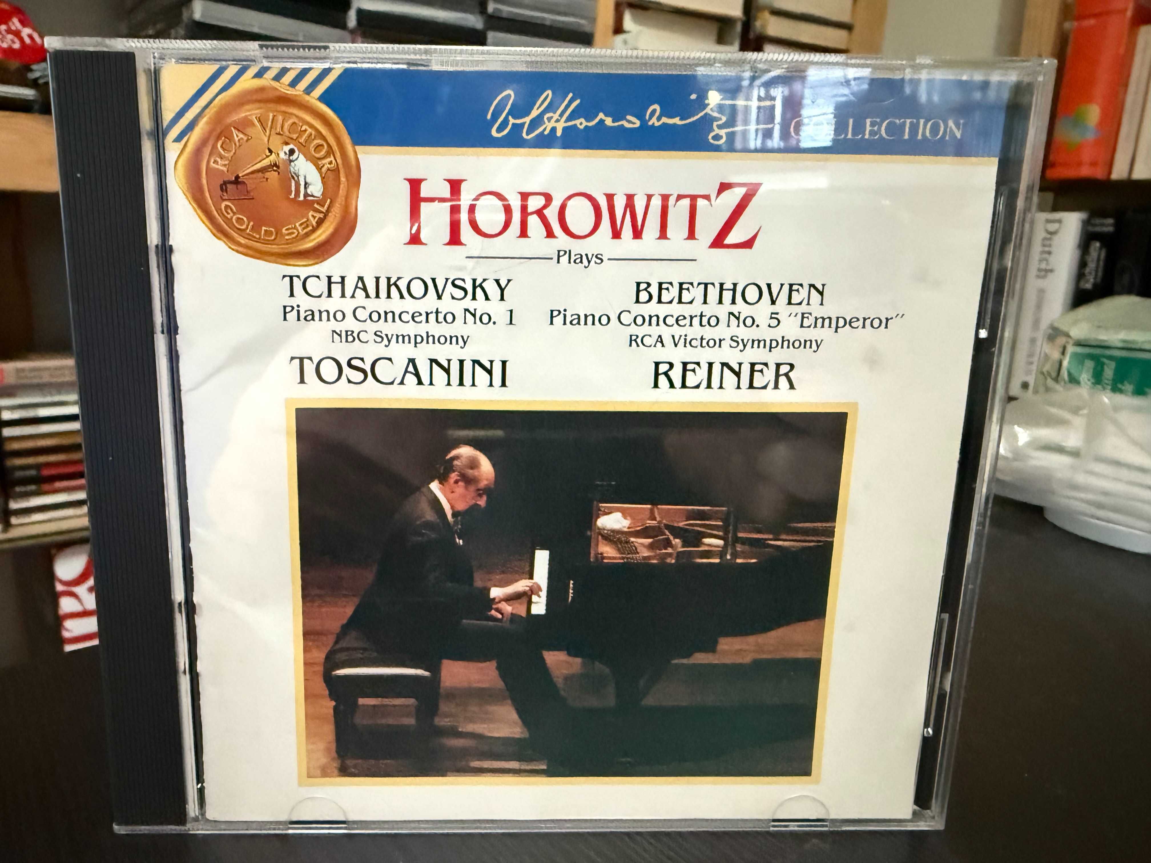 Tchaikovsky, Beethoven – Piano Concertos N. 1 & 5 "Emperor" – Horowitz