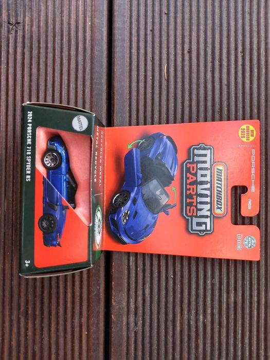 Matchbox Moving Parts Porsche 718 Spyder 2024