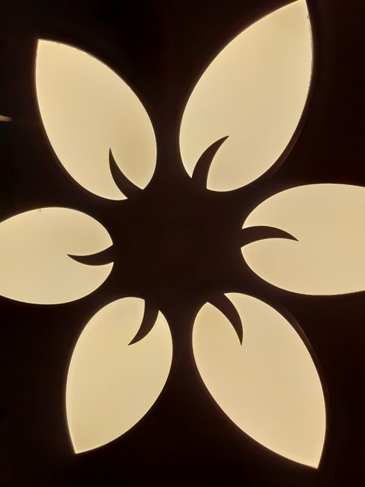 Nowa Lampa Plafon LED z PILOTEM - 55 cm - 36 W