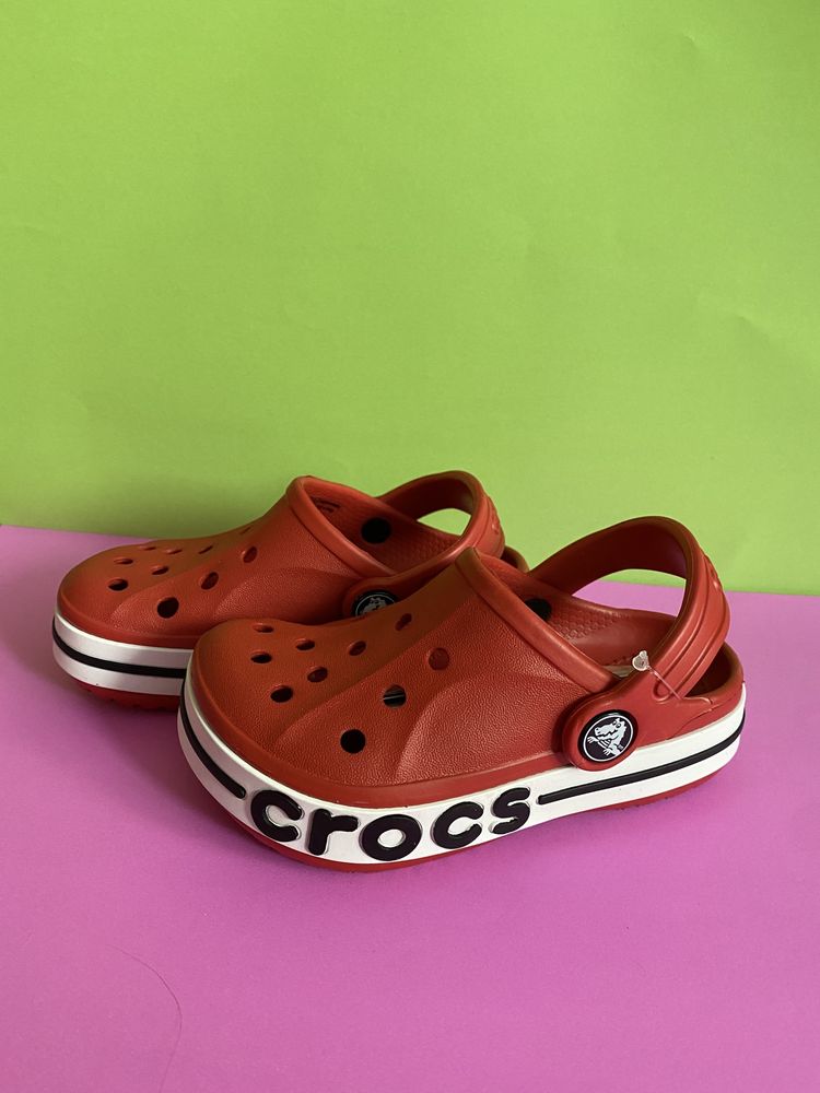 Дитячі крокси оригінал crocs сабо bayaband кроксы на девочку 23 - 35