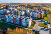 Duże mieszkanie 62 mkw + TARAS 12mkw (6O), NOWY budynek, Gliwice.