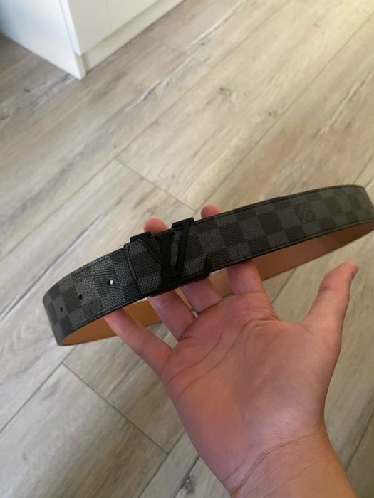 Pasek Louis Vuitton czarny