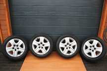 FELGI STALOWE STRUKTURALNE DEKLE OPONY LETNIE OPEL INSIGNIA 5X120 17 CALI 225/55/17 IS41