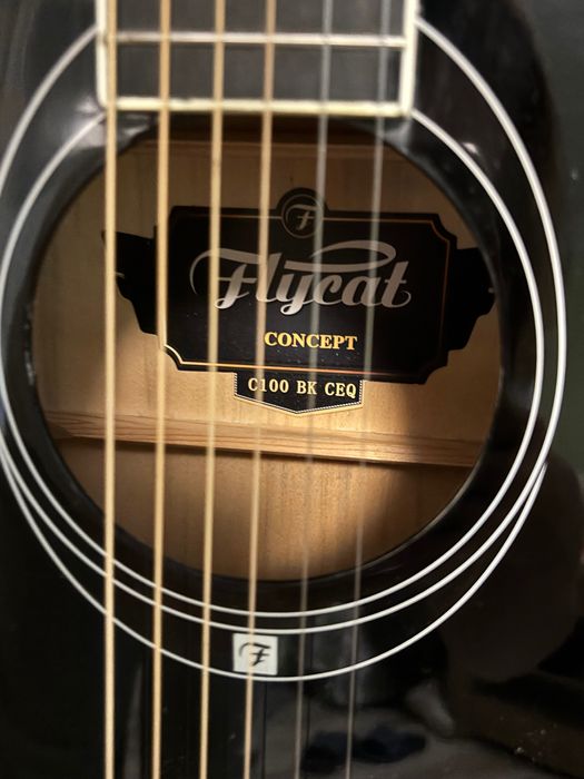 Gitara akustyczna Flycat C100 BK