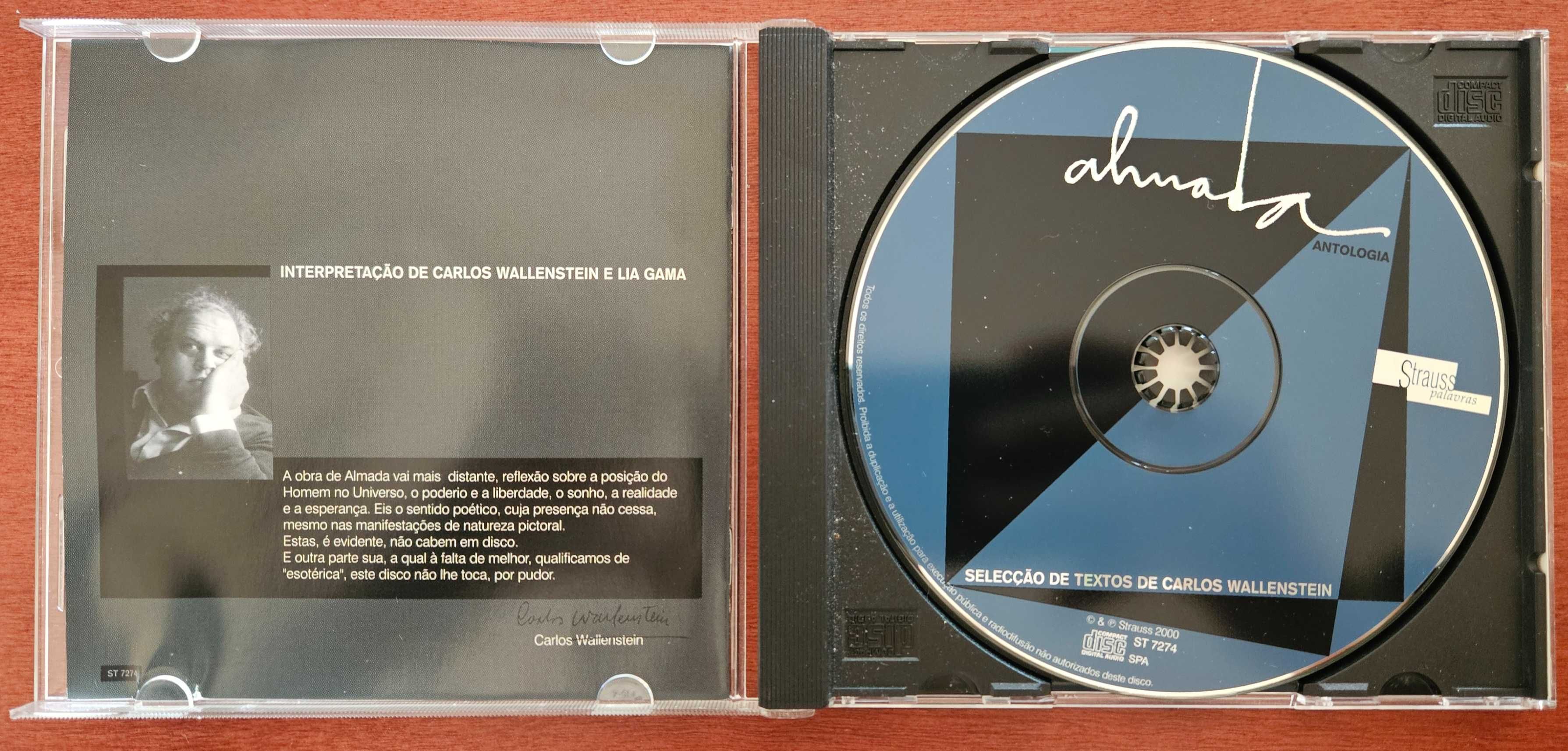 CD - Antologia Almada, Selecção de textos de Carlos Wallenstein