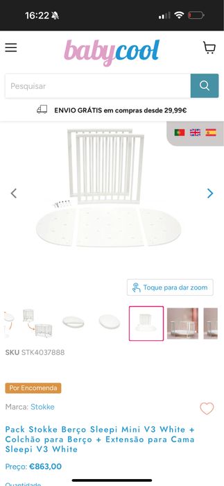 Berço bebê Marca: Stokke