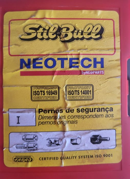Pernos de segurança