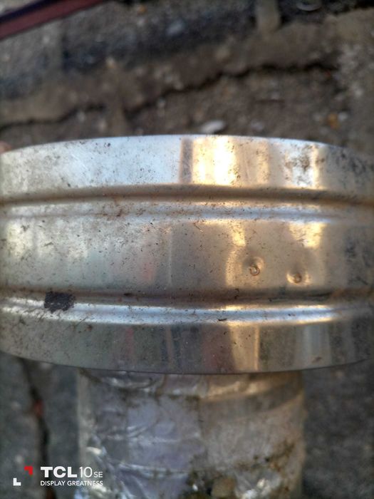 chaminé inox sem ferrugem