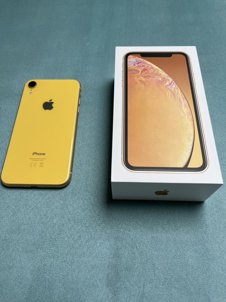 iPhone XR yellow 64 gb