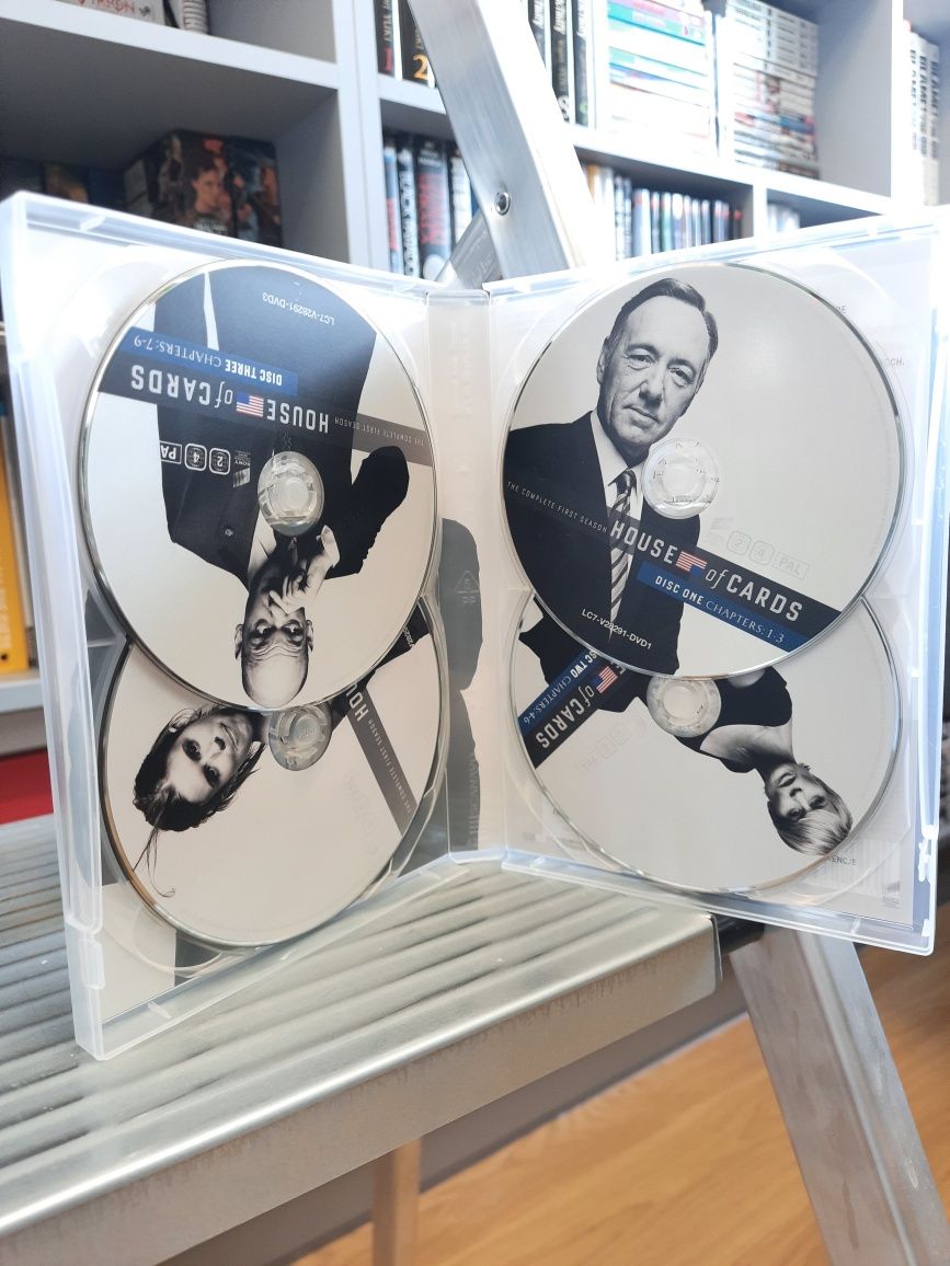 Serial House of Cards sezon 1 DVD