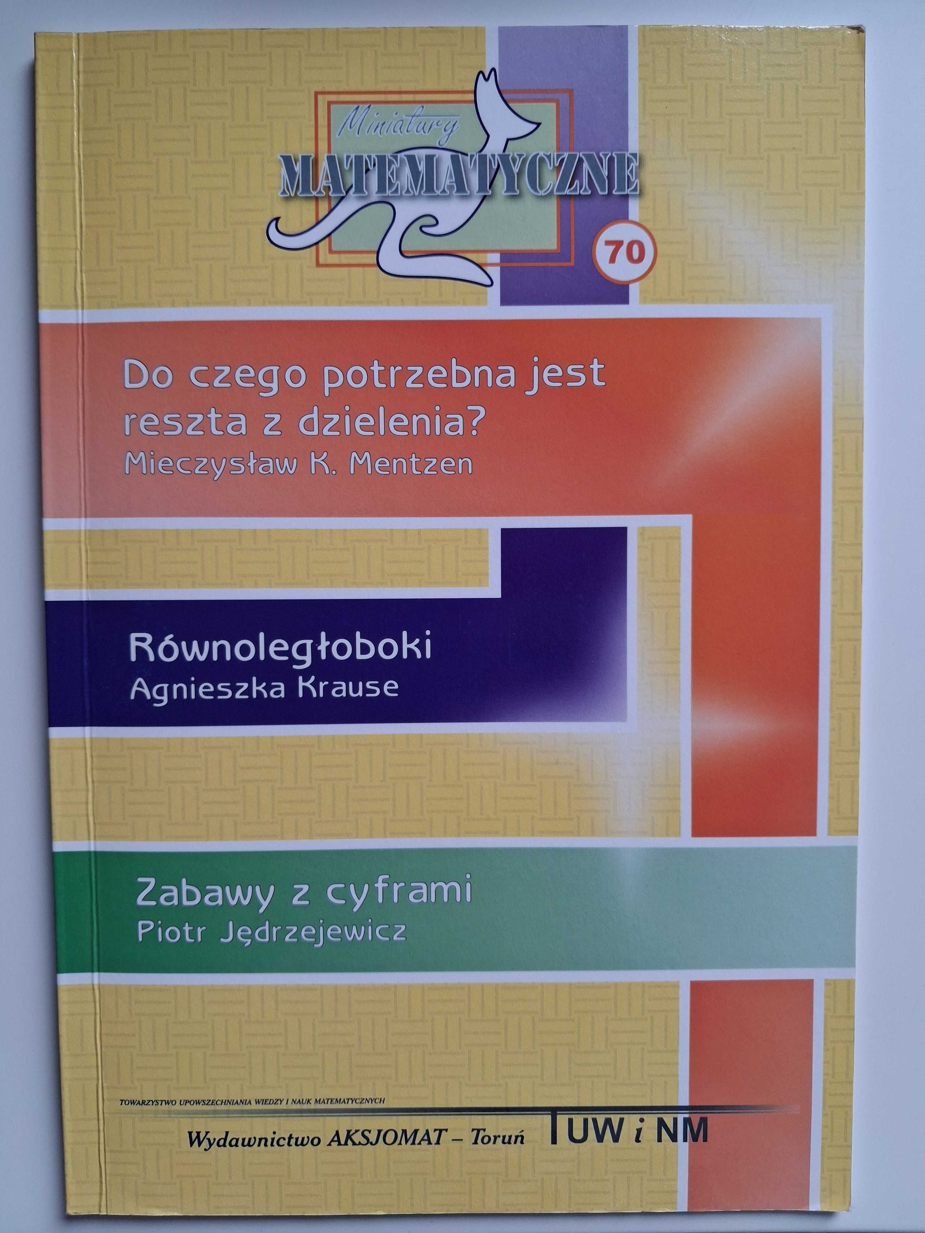 Miniatury matematyczne 3, 4, 49, 53, 67 i 70