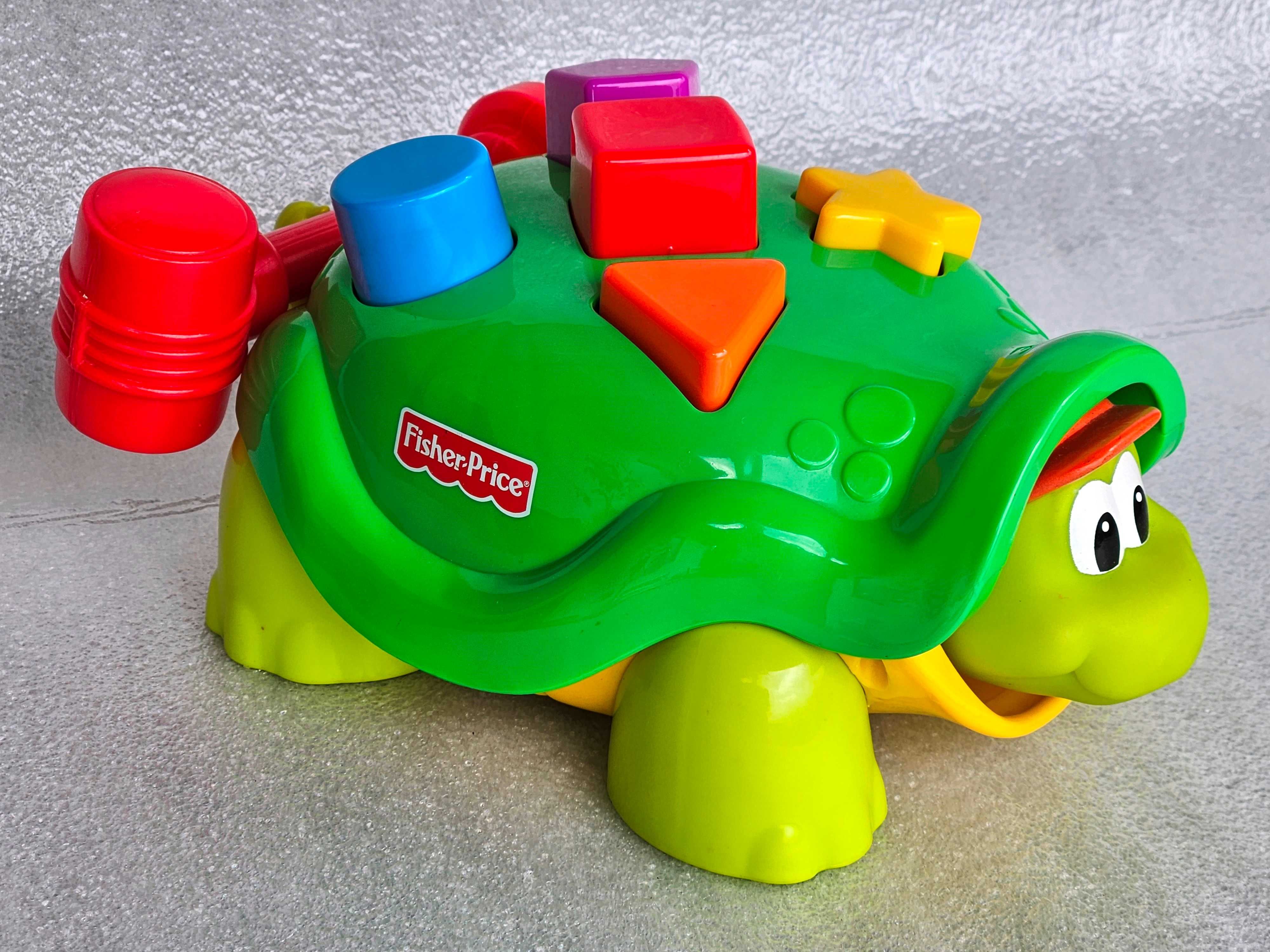 Fisher-Price Żółw Tuptuś z klockami B0336