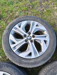 Felgi 17 5x108 peugeot citroen ford, opony 215/55R17