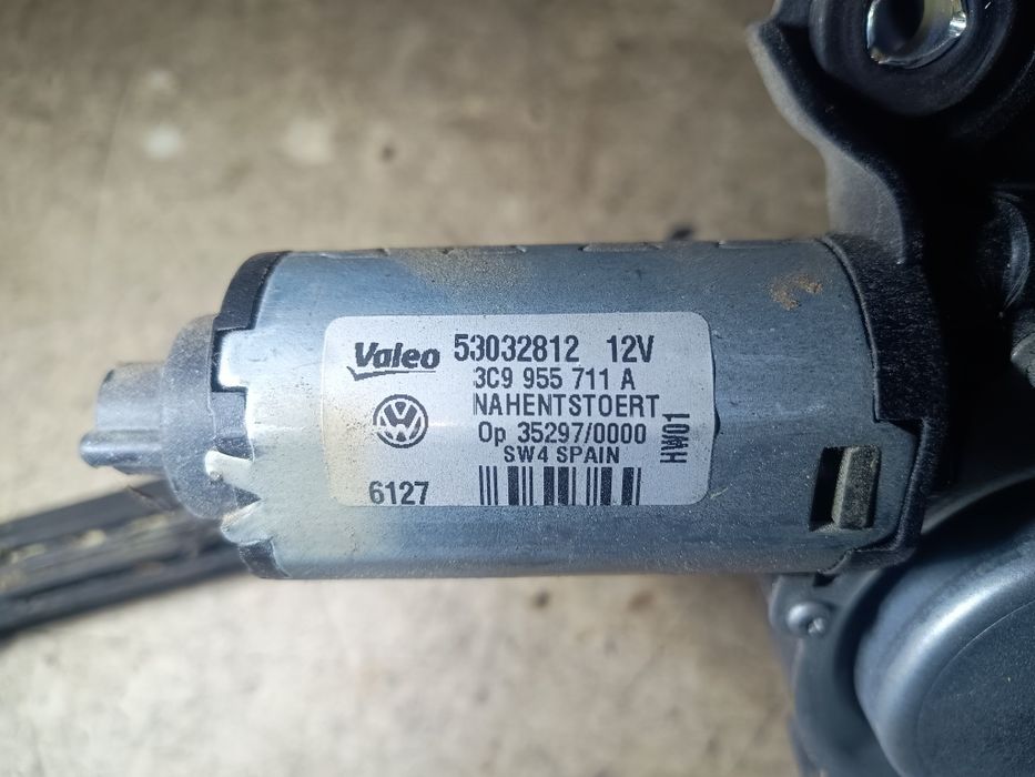 Mechanizm wycieraczki tył silniczek VW passat B6 kombi oryginał