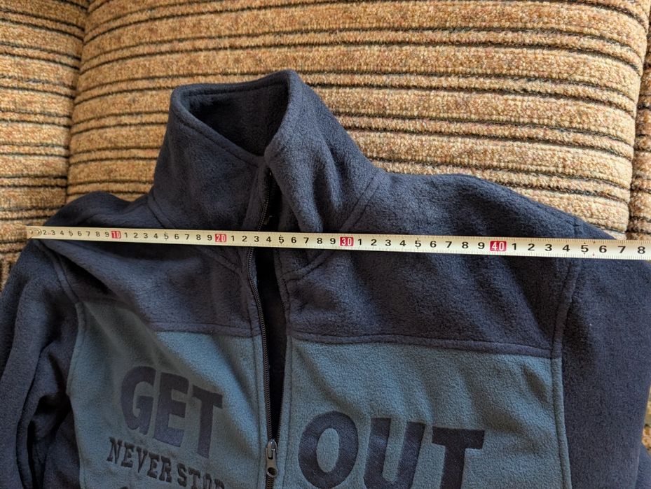 Светр 9th avenue M L фліс джемпер кардиган