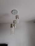 Lampa wisząca z kryształkami