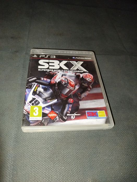 SBKX em CD para PlayStation 3