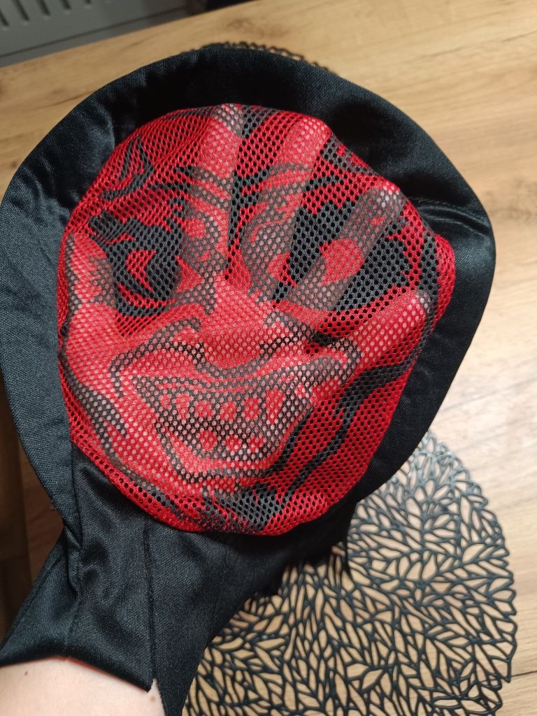 Maska materiałowa, halloween, karnawał, przebranie