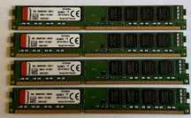Pamięć RAM DDR3 Kingston 4*8GB = 32GB 1600MHz CL11 KCP316ND8/8