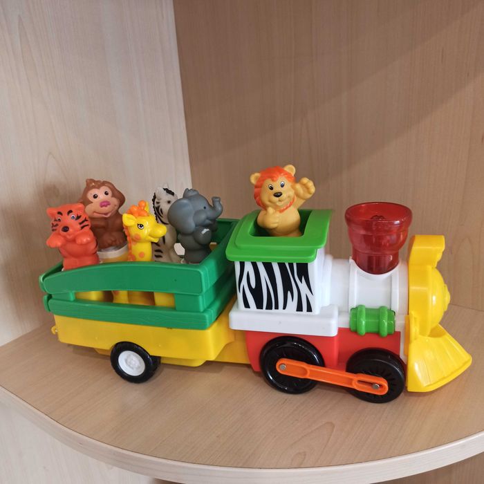 Потяг Лімпопо, паровоз Kiddieland, Кідділенд у відмінному стані