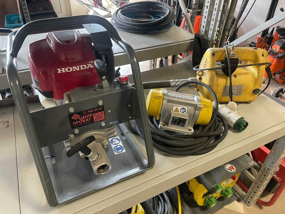 ᐉ ОРЕНДА вібратора для бетону ПРОКАТ булова АРЕНДА глибинний вібратор
