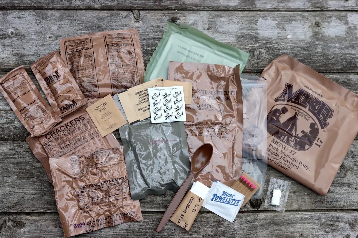 USA Meal Ready to Eat/MRE/МРЕ/ІРП/ИРП/сухпай/пайок/разогрев/сухой паек