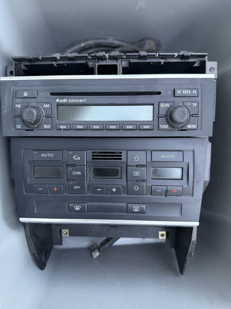 Climatronic / radio audi a4 b6/b7