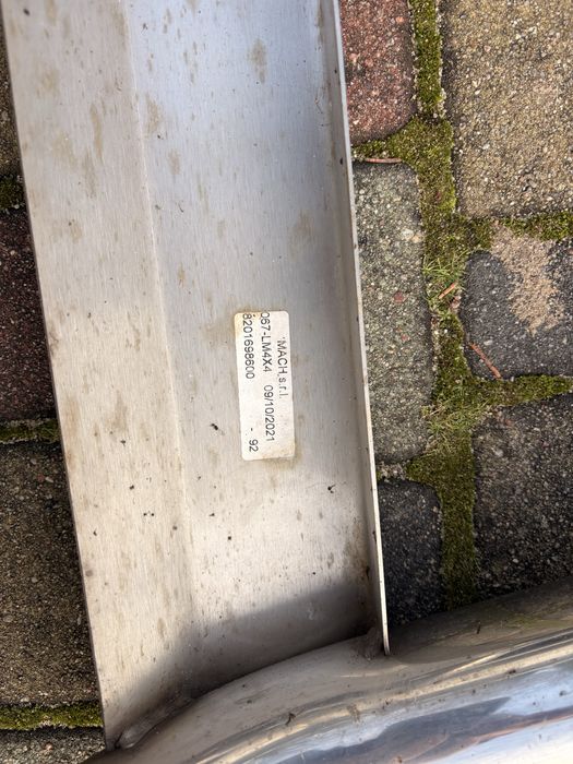 Orurowanie Duster II oryginalne