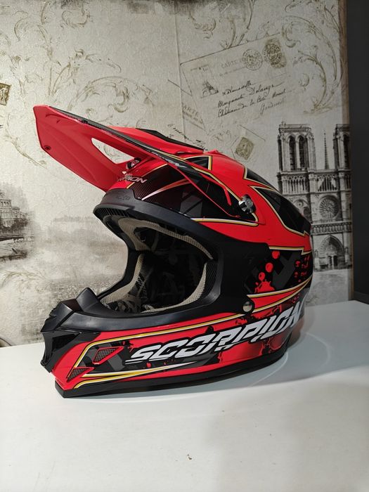 Мотошолом Scorpion VX-15 Evo Air L для мотокроссу ендуро шлем шолом