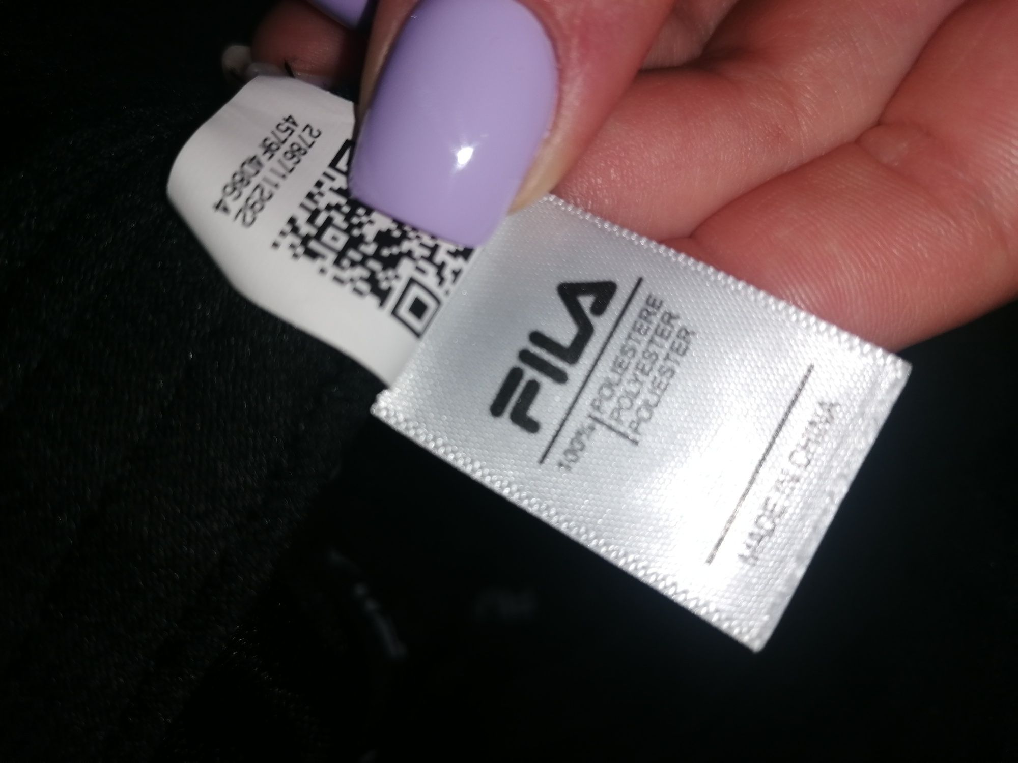 Велюрова панама Fila оригінал