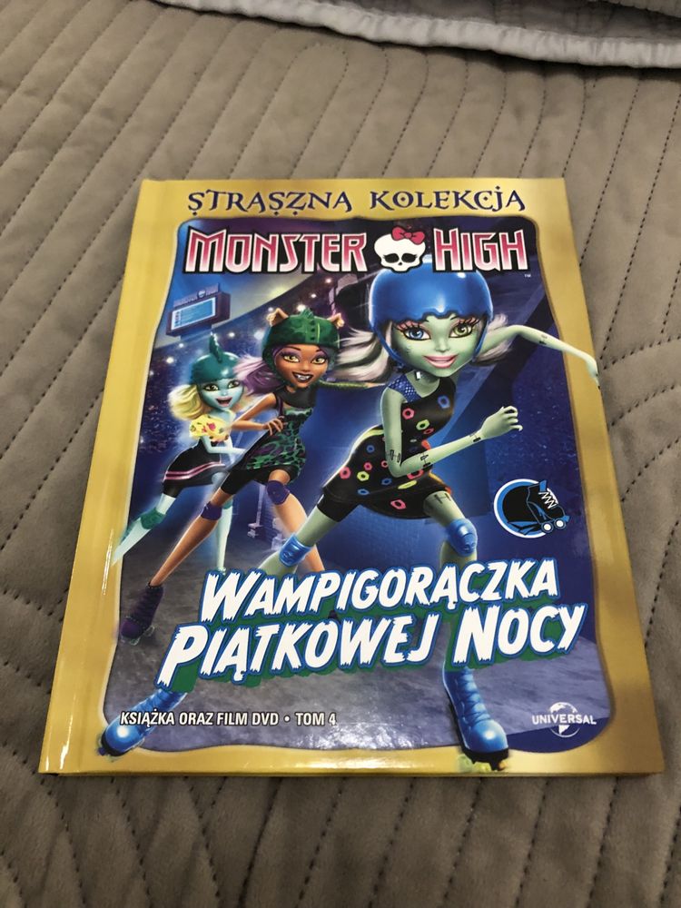 Książka z serii Monster High z płytą CD tom 1